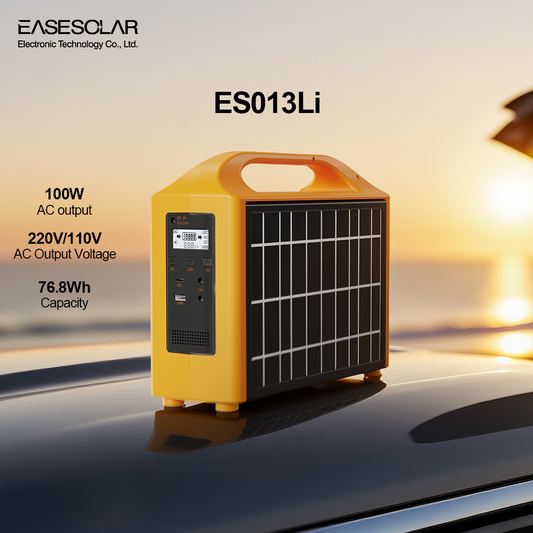 100W Portable Power Station 110V 220V Solar Generator UPS Mobile Power Station Power Bank 24000mAh With Solar Panel For Camping