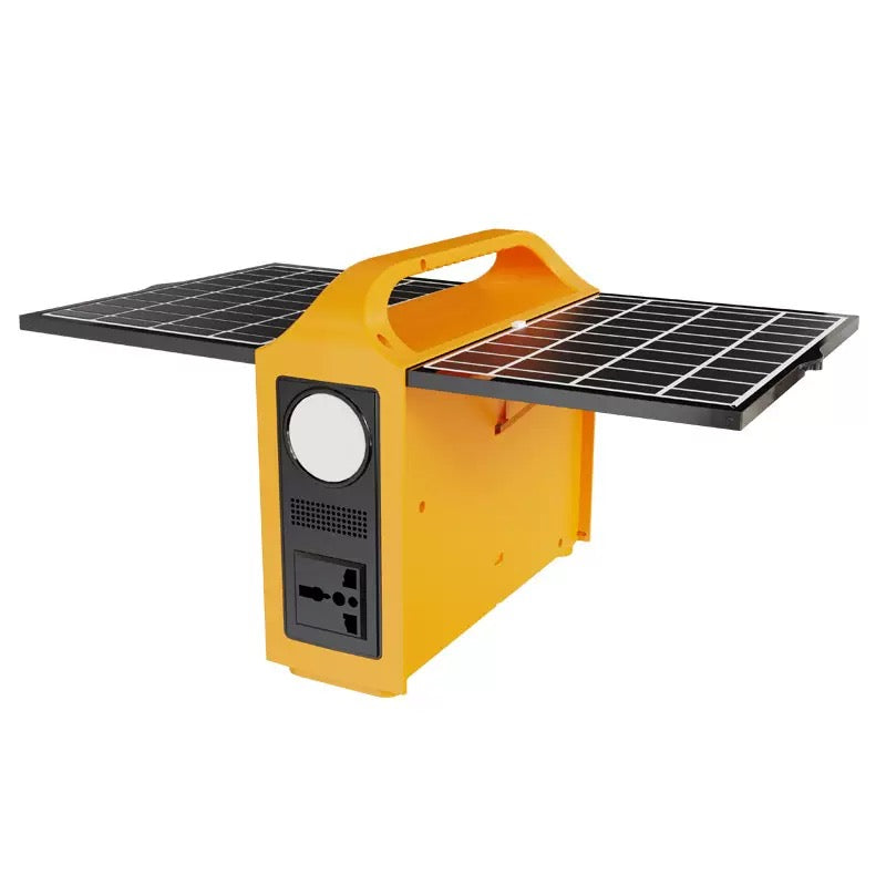 100W Portable Power Station 110V 220V Solar Generator UPS Mobile Power Station Power Bank 24000mAh With Solar Panel For Camping