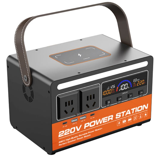 Portable Power Station 300w Solar System Power Bank Solar Generator 110V 220V Camping Wireless Charging Station Emergency Energy Storage Supply