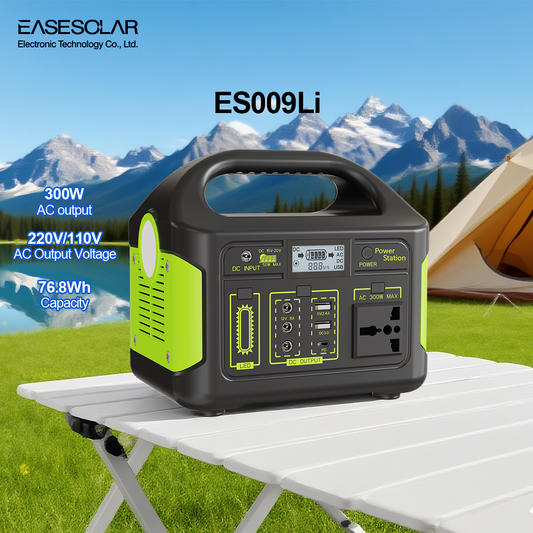 Portable Power Station 300w Solar System Power Bank Solar Generator 110V 220V Camping Solar Charging Station Emergency Energy Storage Supply
