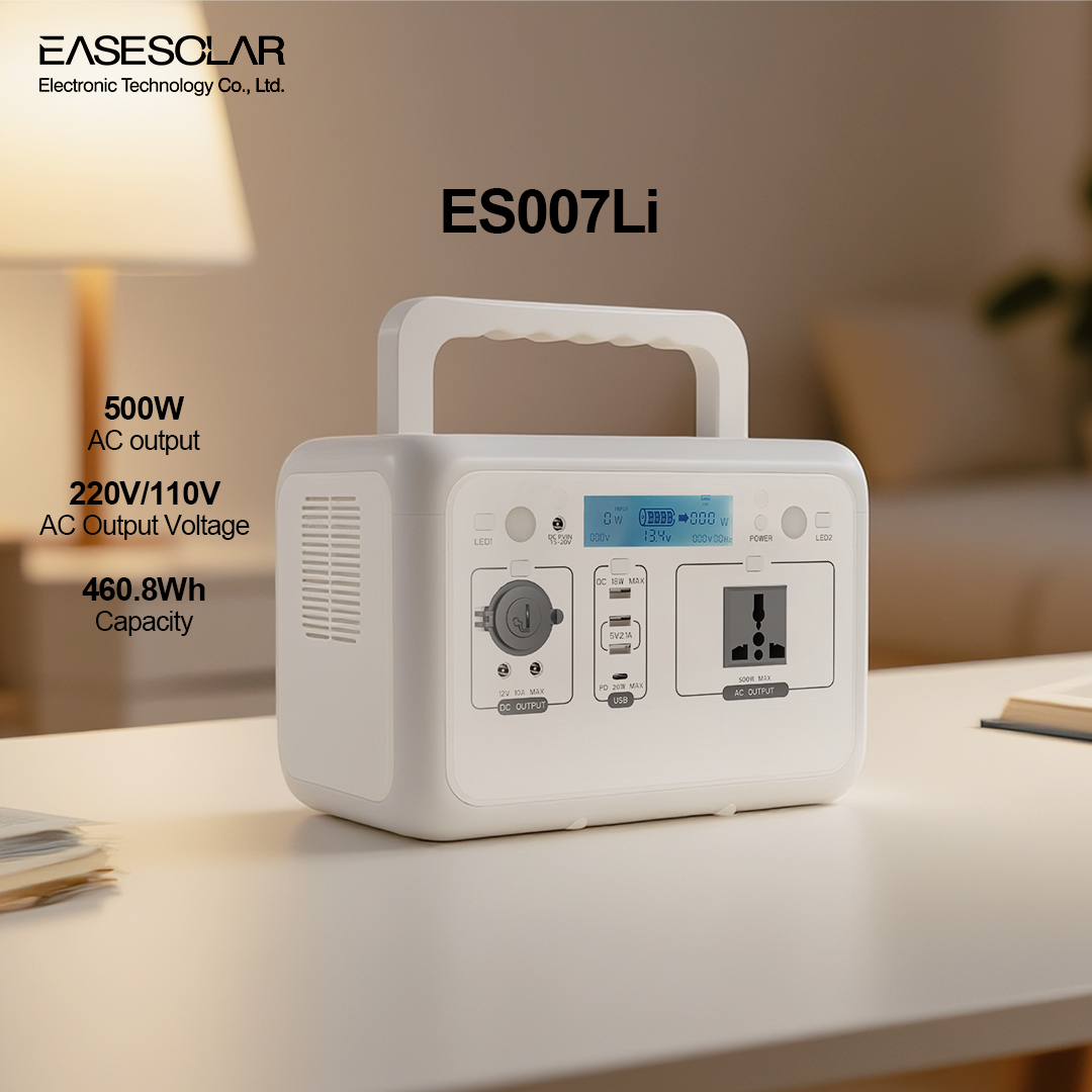 Portable Power Station 500w 1000w 110v 220v Solar Generator Solar System All-in-one Power Apply